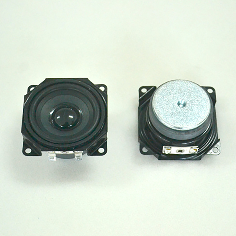 2.3 Inch square paper cone speaker driver with 3W